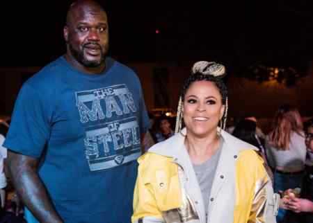 Shaquille O'Neal and his ex-wife